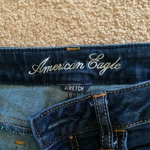 American eagle dark wash jeggings